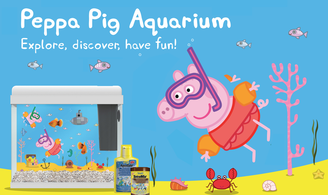 peppa pig aquarium